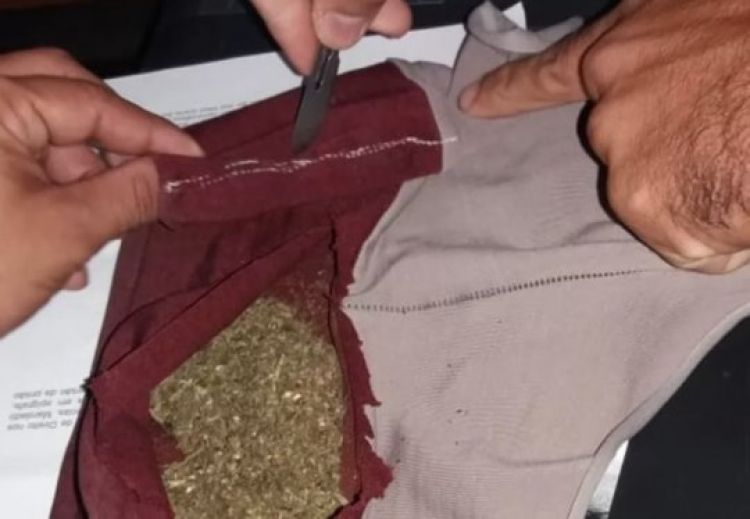 Droga apreendida. Fonte: G1. Foto: PC