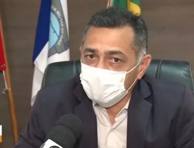 Secretário de Segurança Pública do Piauí, coronel Rubens Pereira — Foto: Reprodução/TV Clube