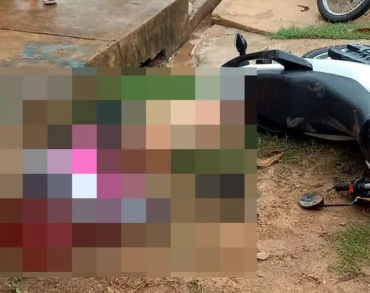 Mulher é assassinada a tiros enquanto pilotava motocicleta em Piripiri