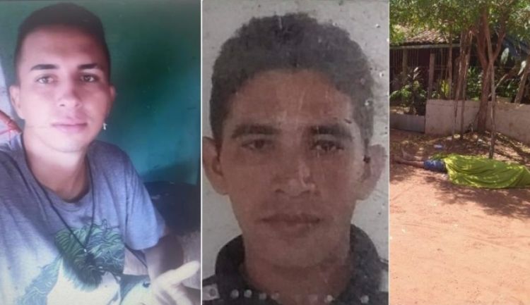 Suspeito e vítima. Fotos: Divulgação/PM e Raimundo Ribeiro, cedidas ao Em Foco