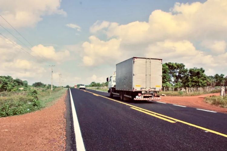 Foto: Ascom/ BR-226 entre Coivaras e Altos