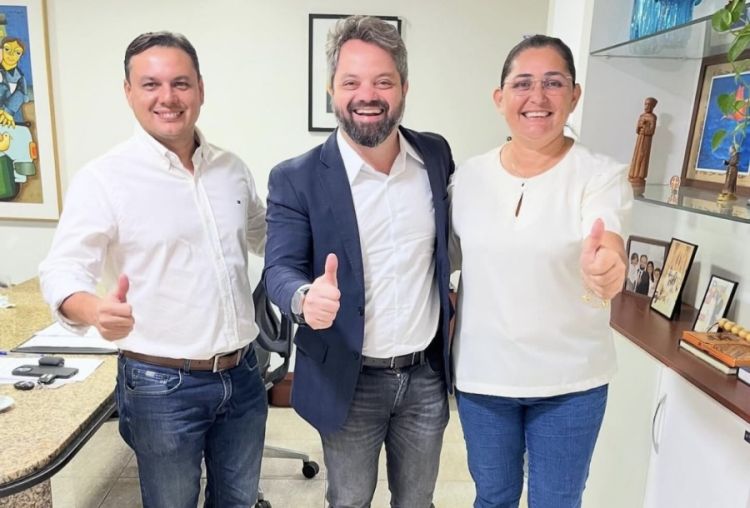 Foto: Salvador Neto, Marcelo Nolleto e Alyne Bastista