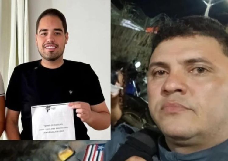 Prefeito e Policial Militar- Foto: Reproduções 