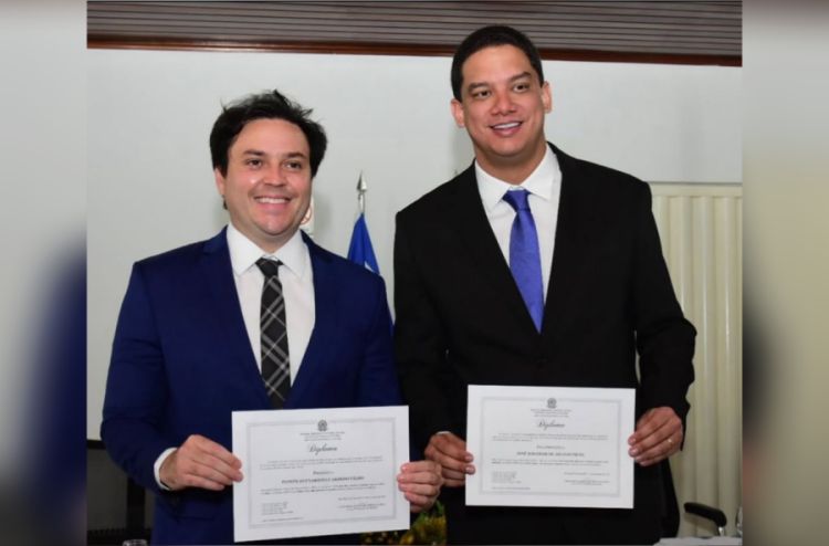 Prefeito e Vice-Prefeito de São Miguel do Tapuio/ Foto: Divulgação 