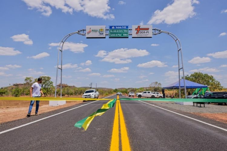 PI-451, no trecho que liga Alto Longá a São João da Serra