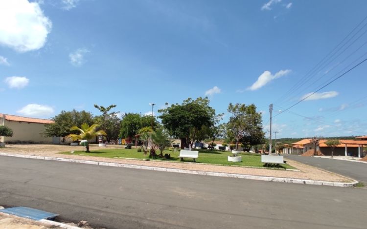 Vista parceria de praça em Novo Santo Antonio. Foto: arquivo Em Foco