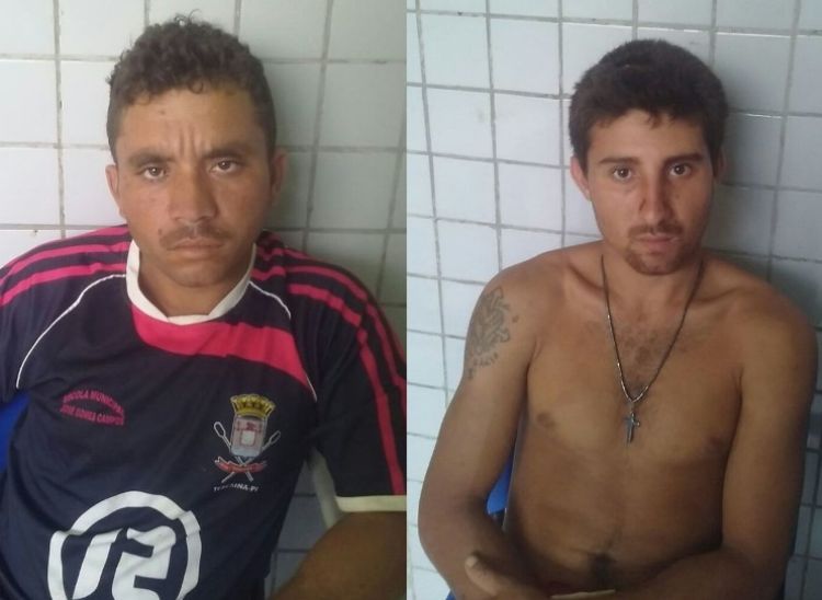 Dois dos três suspeitos já foram presos; polícia continua as buscas