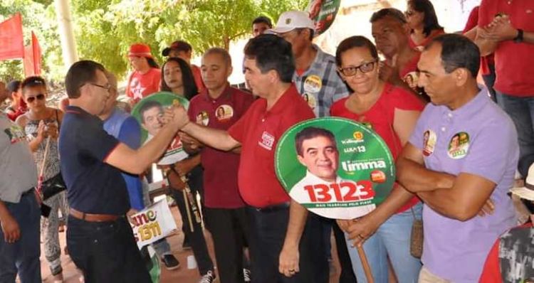 Material de campanha do deputado Limma foi apreendido por contar 