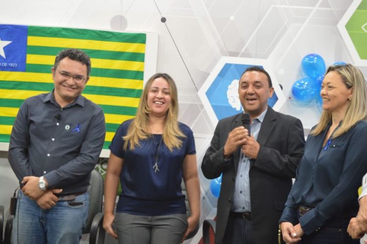 Rejane Dias na aberturo dos cursos EAD-UAPI/NEAD